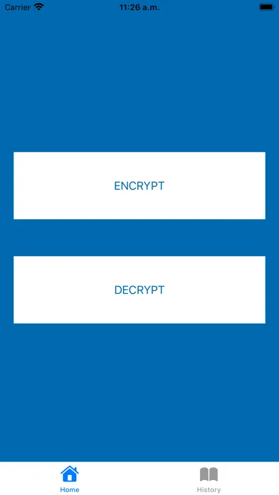 Zrzuty ekranu cryptoCode