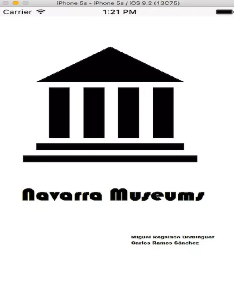 NavarraMuseums iPad  Screenshots