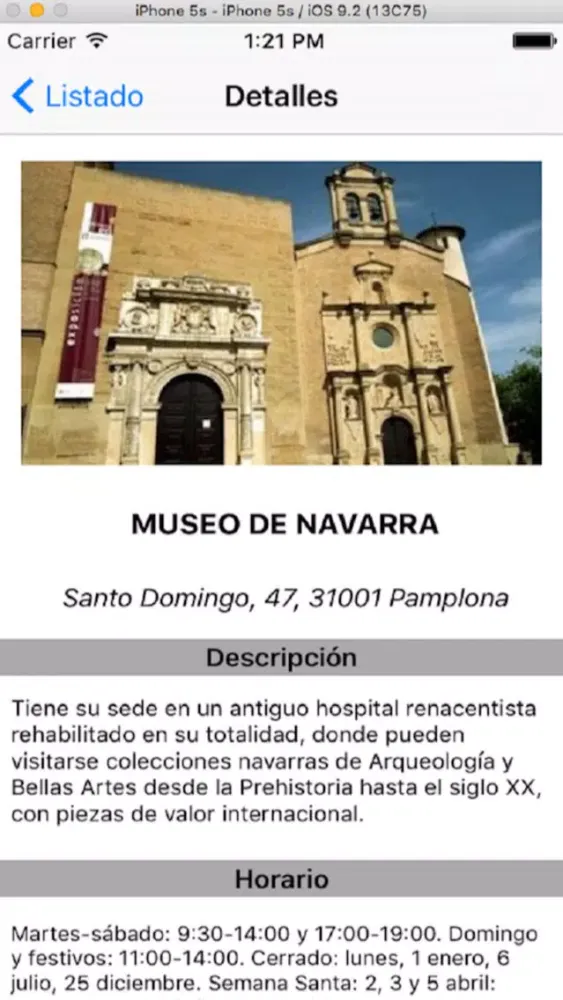 NavarraMuseums Screenshots