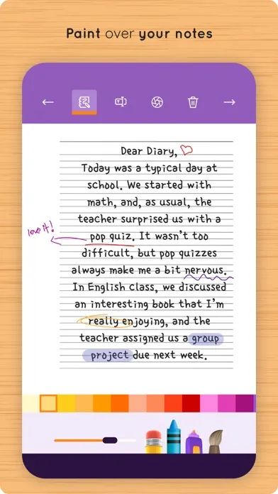 Captures d'écran de Write & draw on photos easy