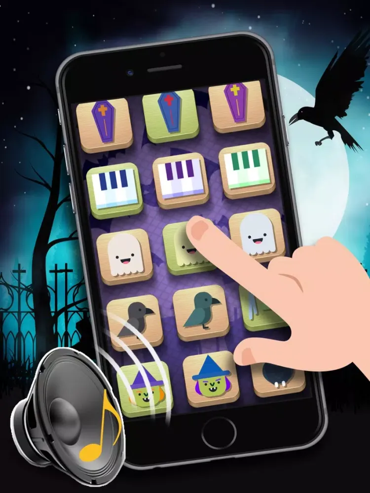 Spooky Halloween effects & scary sounds Pro iPad  سکرین شاٹس