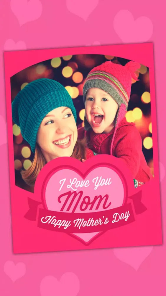 Ảnh chụp màn hình của New photo frames for mother’s day & stickers – Pro