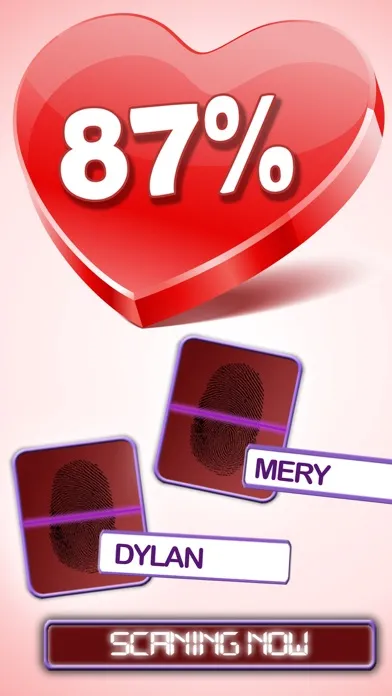 Love test scanner Fingerprint Screenshots