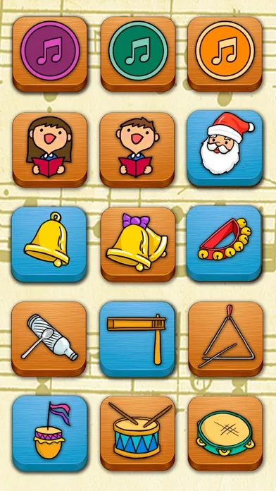 Tangkapan layar Christmas Carols & Songs – Make Your Own Music