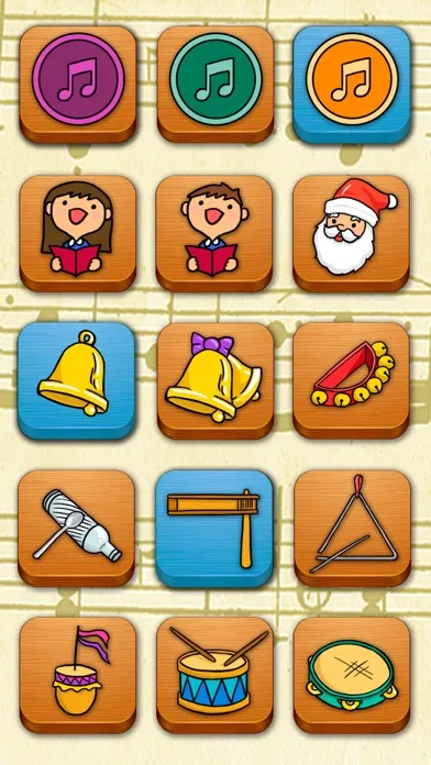 Tangkapan layar Christmas Carols & Songs – Make Your Own Music