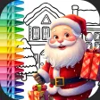 Christmas drawings to paint