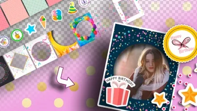 Happy Birthday - Photo Editor スクリーンショット