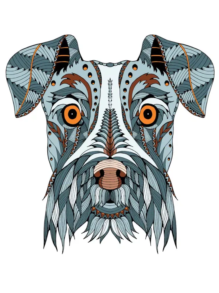 Mandalas dog Coloring for adults - Premium iPad  স্ক্রিনশট
