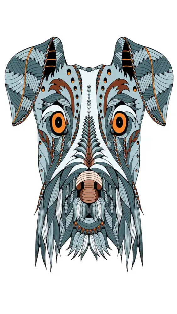 Mandalas dog Coloring for adults - Premium স্ক্রিনশট