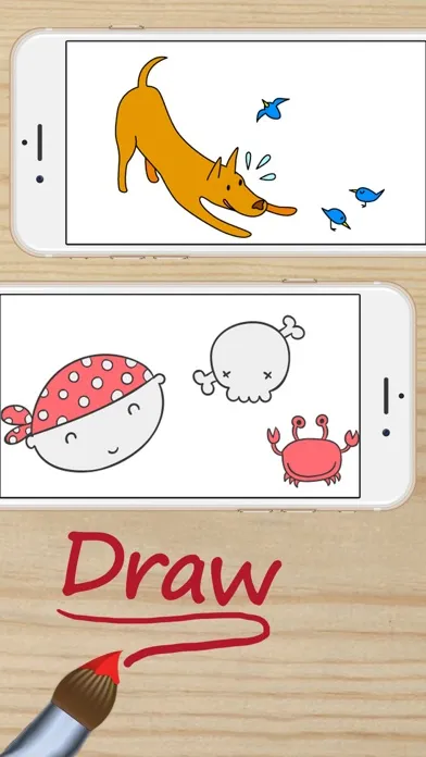 Capturas de pantalla de Take notes or doodle – Draw and write onthe screen