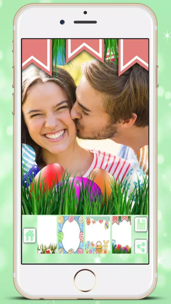 ภาพหน้าจอของ Easter photo editor camera holiday pictures in frames to collage - Premium