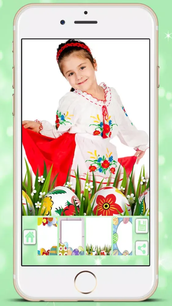ภาพหน้าจอของ Easter photo editor camera holiday pictures in frames to collage - Premium
