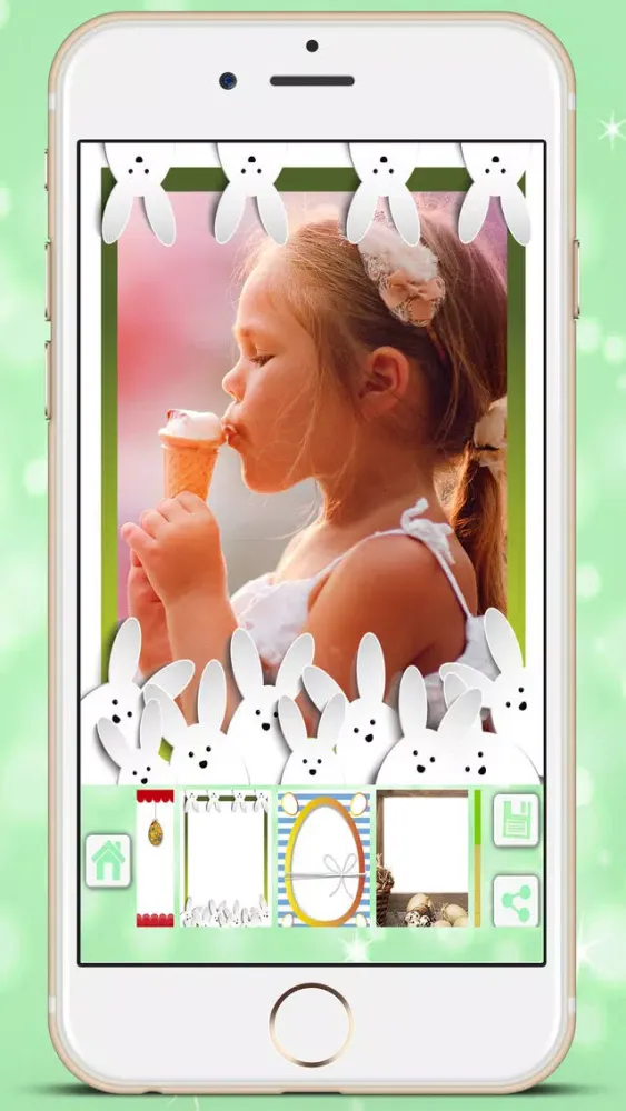 ภาพหน้าจอของ Easter photo editor camera holiday pictures in frames to collage - Premium