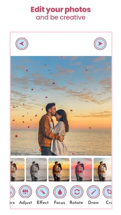 Zrzuty ekranu Love Photo Editor - Collage