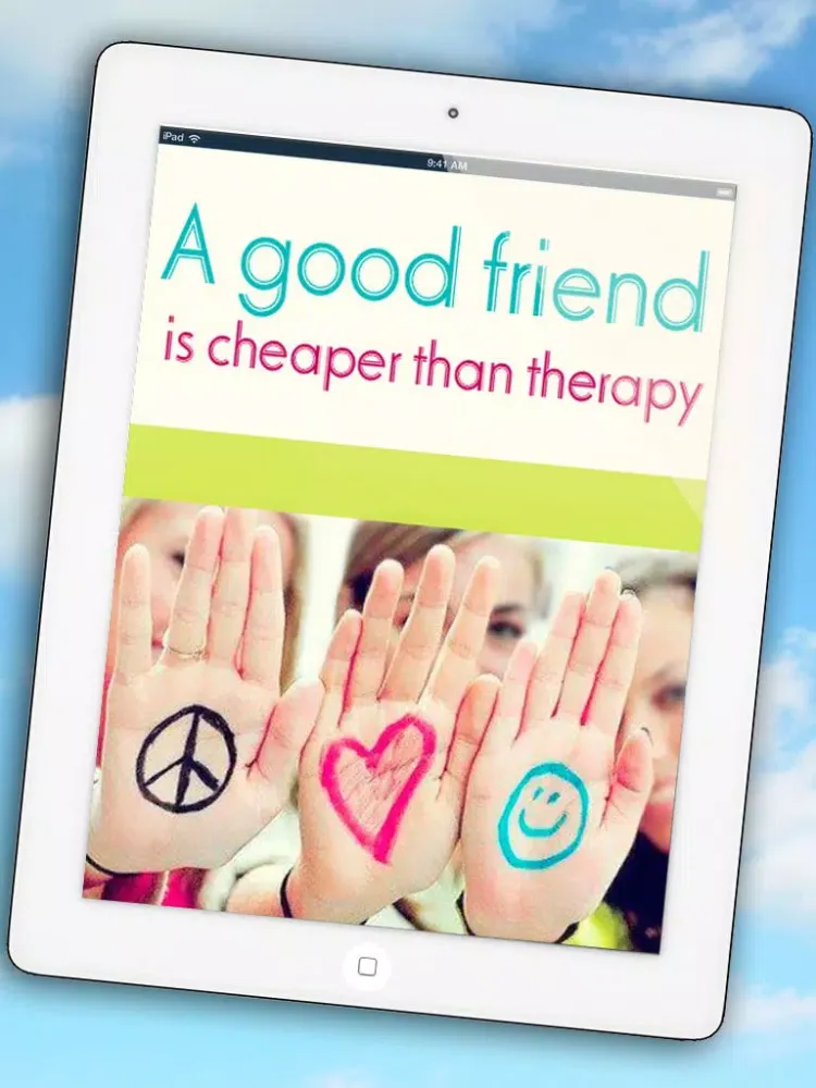 Friendship quotes pictures to share with your friends iPad  Screenshots