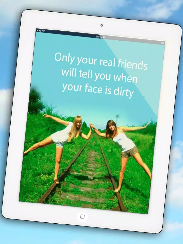 Friendship quotes pictures to share with your friends iPad  Screenshots