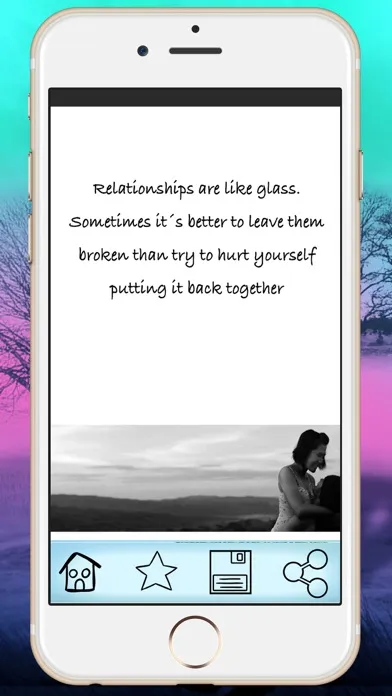 Ảnh chụp màn hình của Love quotes  - Romantic photos with messages