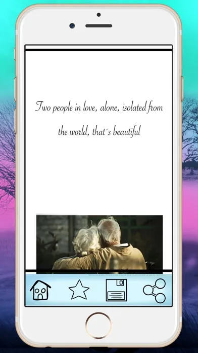 Ảnh chụp màn hình của Love quotes  - Romantic photos with messages