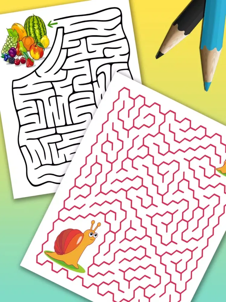 Captures d'écran de Mazes for kids – brain games & puzzle Pro iPad 