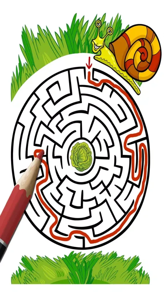 Captures d'écran de Mazes for kids – brain games & puzzle Pro