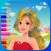 Princess coloring books game