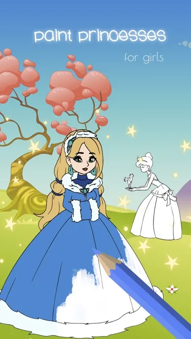 Princess coloring books game Screenshots