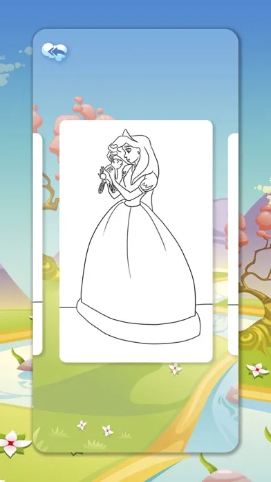 Princess coloring books game Screenshots