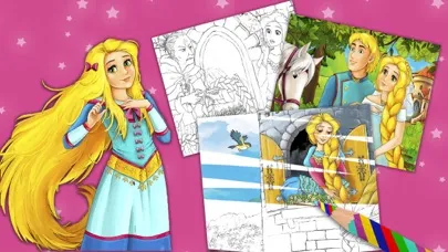 Magic Princess Coloring Book.應用截圖