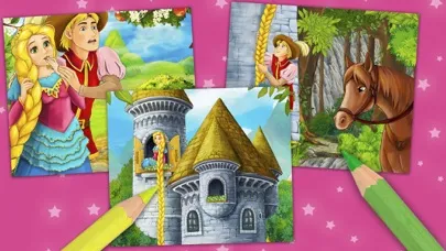 Magic Princess Coloring Book.應用截圖