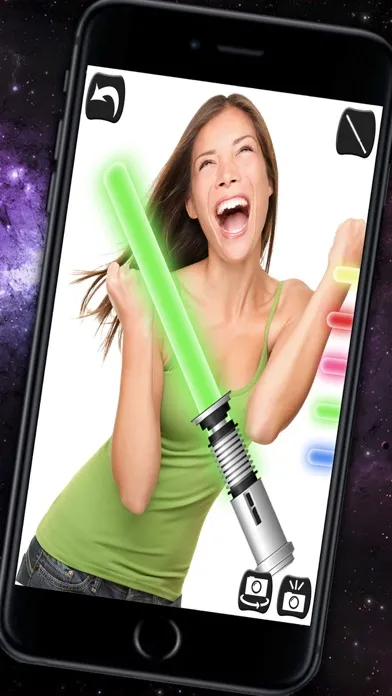 Jedi Lightsaber - Laser sword with sound effects 스크린샷