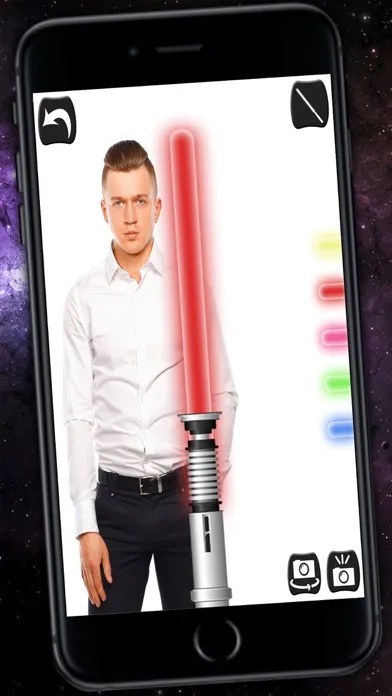 Jedi Lightsaber - Laser sword with sound effects 스크린샷