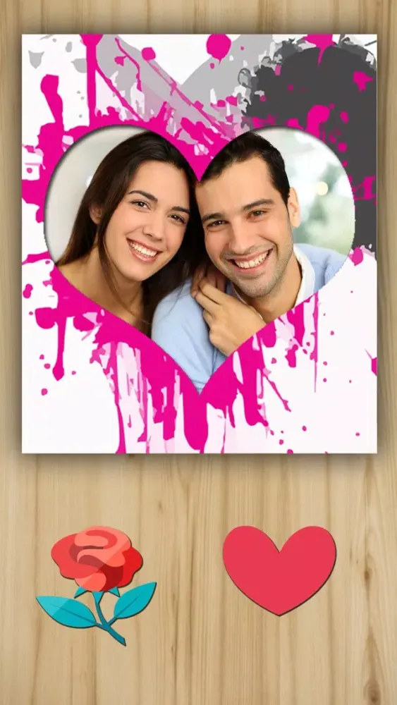 تصاویر Photo frames and love cards - Premium