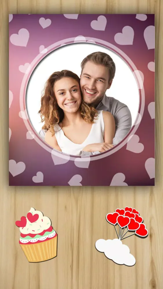 تصاویر Photo frames and love cards - Premium