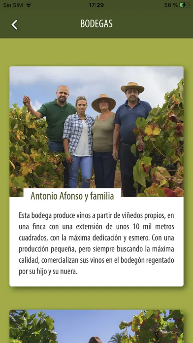 Vinos La Victoria de Acentejo স্ক্রিনশট