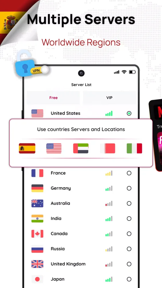 Spain VPN: Get Madrid IP Ekran Görüntüleri