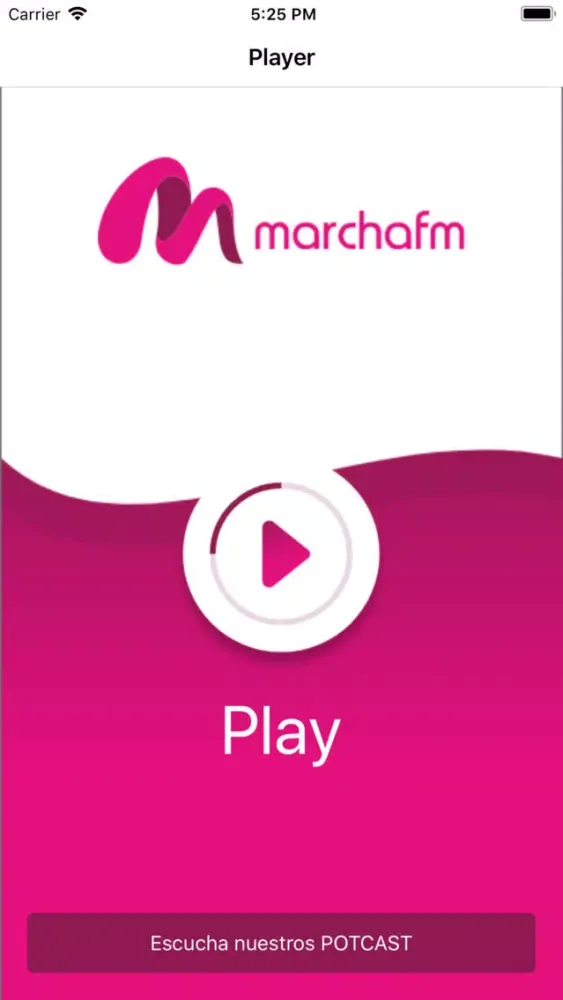 Скриншоты Marcha FM
