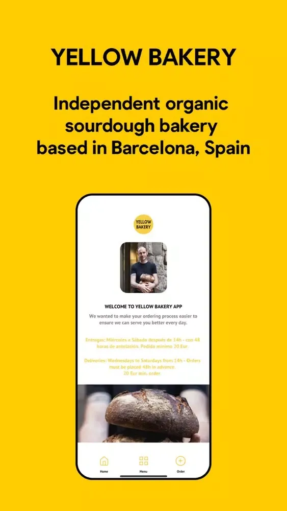 Yellow Bakery Barcelona سکرین شاٹس