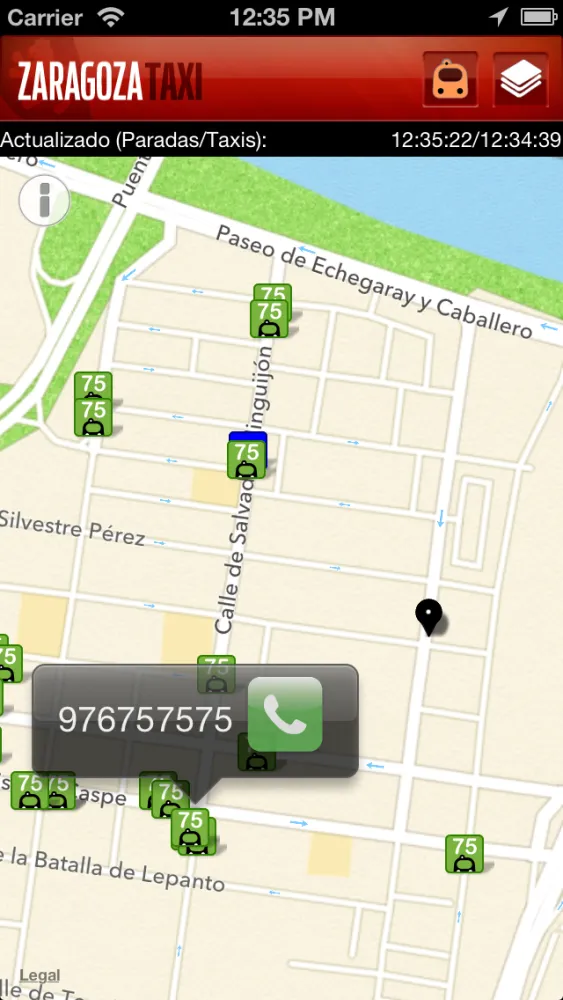 Zaragoza Taxi Ekran Görüntüleri