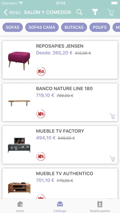 Capturas de tela do La Oca - Tienda de muebles