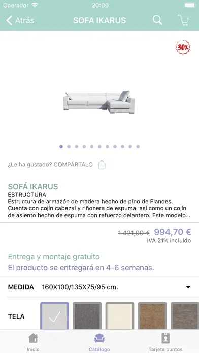 Capturas de tela do La Oca - Tienda de muebles