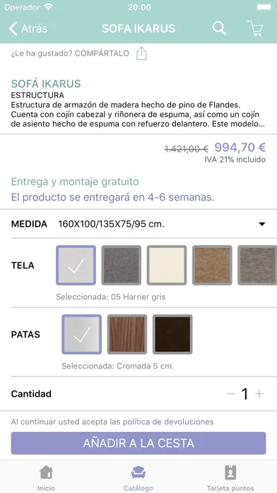 Capturas de tela do La Oca - Tienda de muebles