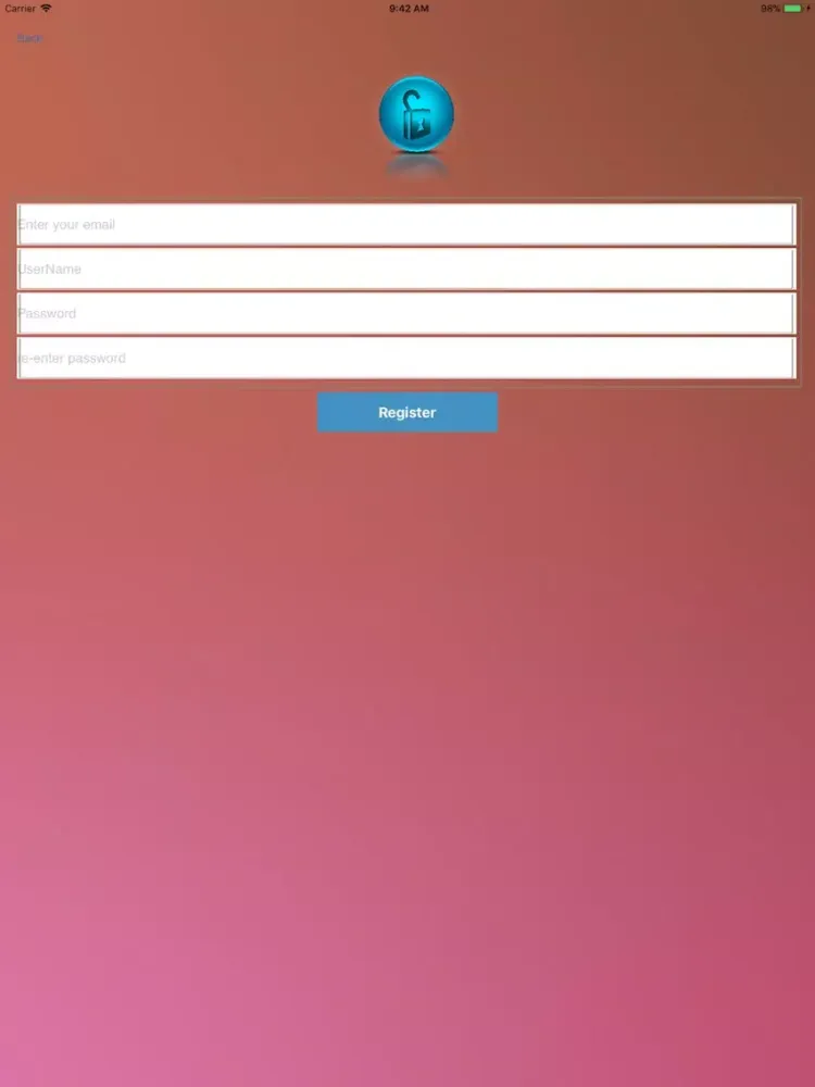 PasscodeLock iPad  স্ক্রিনশট