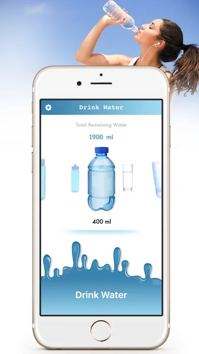 Drink Water Reminder - Daily water Drink Tracker স্ক্রিনশট