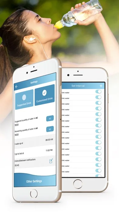 Drink Water Reminder - Daily water Drink Tracker স্ক্রিনশট