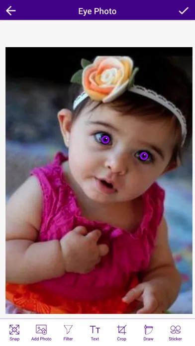 Capturas de tela do Eye Camera Photo Editor - Eye Booth