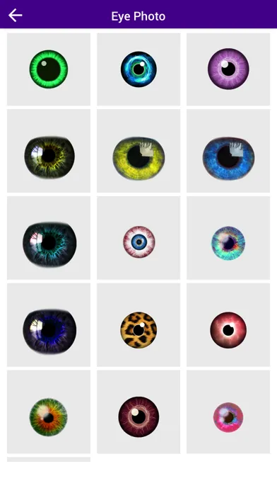 Capturas de tela do Eye Camera Photo Editor - Eye Booth