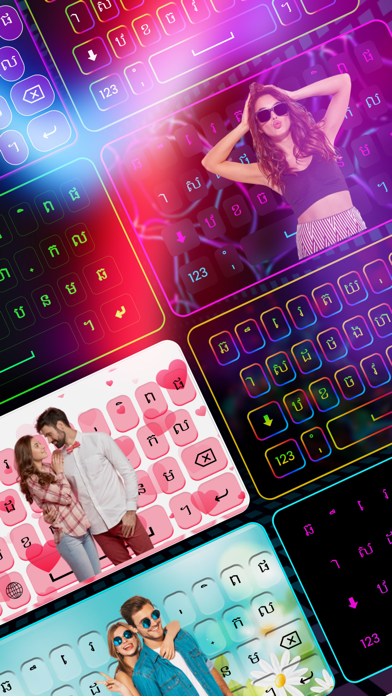 Capturas de tela do Khmer Language Keyboard