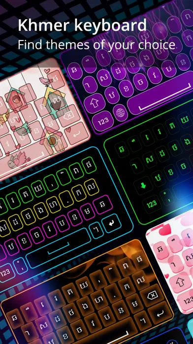 Khmer Language Keyboard Screenshots