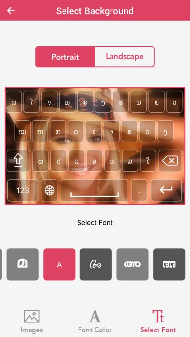 Lao Keyboard - Lao Input Keyboard Screenshots