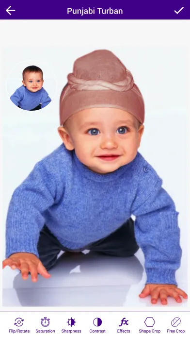 Punjabi Turban Photo Booth - Turban Photo Montage سکرین شاٹس